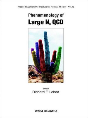 cover image of Phenomenology of Large Nc Qcd